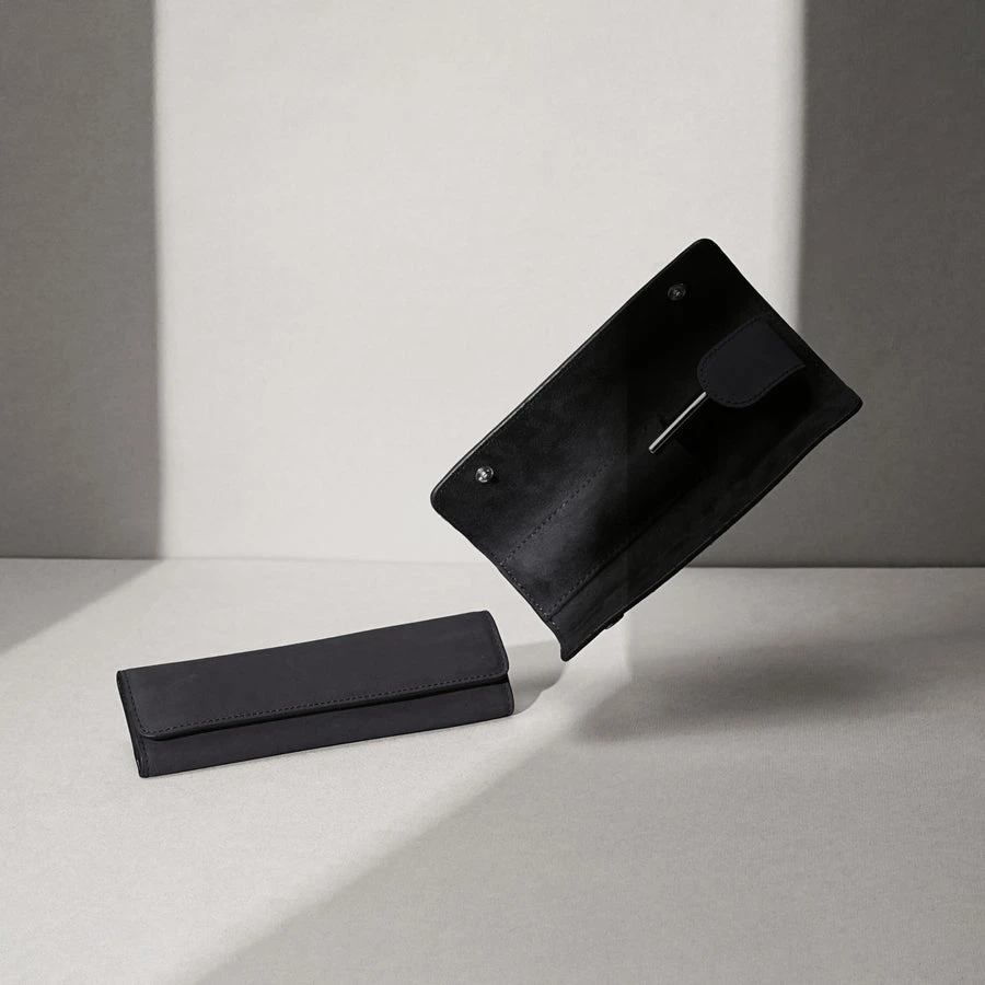 Endless Companion Leather In Black 1 Pen Pouch 3 Endless Companion Leather In Black 1 Pen Pouch - Image 3