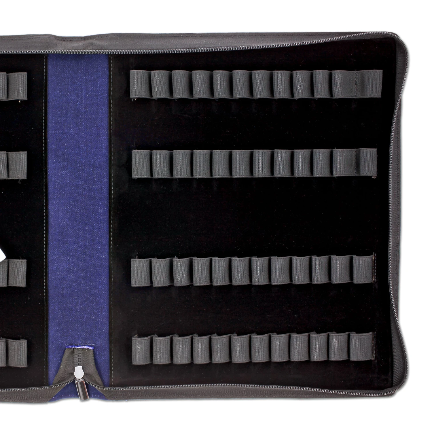 Girologio 48 Zippered Pen Case In Cotton Denim 3 Girologio 48 Zippered Pen Case In Cotton Denim - Image 3