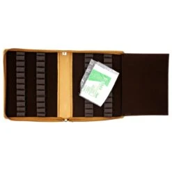 Girologio 24 Zippered Pen Case In Saddle Tan -Stationery Hub Cheap Store 3a430deb 8e4c 4d26 8f1a 11e873ca0131