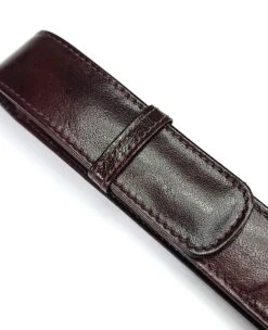 Girologio Single Pen Case In Oxblood -Stationery Hub Cheap Store 71e4f50b 2bd1 4ad5 af96 ccc4c1f4ea7a