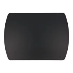 Girologio Repurposed Leather Writing Mat In Black