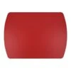 Girologio Repurposed Leather Writing Mat In Red