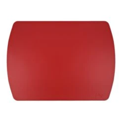 Girologio Repurposed Leather Writing Mat In Red