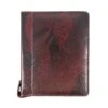 Girologio 24 Zippered Pen Case In Oxblood