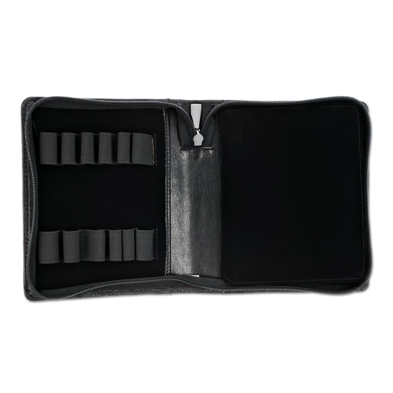 Girologio 12 Zippered Pen Case In Black 3 Girologio 12 Zippered Pen Case In Black - Image 3