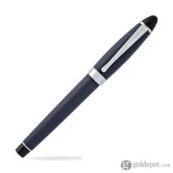 Aurora Ipsilon Rollerball Pen In Satin Blue -Stationery Hub Cheap Store aurora ipsilon rollerball pen in satin blue 924