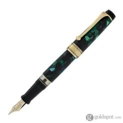 Aurora Optima Auroloide Fountain Pen In Emerald Green - 14K Gold -Stationery Hub Cheap Store aurora optima auroloide fountain pen in emerald green 14k gold 104