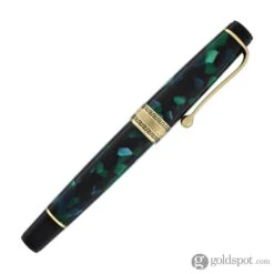 Aurora Optima Auroloide Fountain Pen In Emerald Green - 14K Gold -Stationery Hub Cheap Store aurora optima auroloide fountain pen in emerald green 14k gold 244