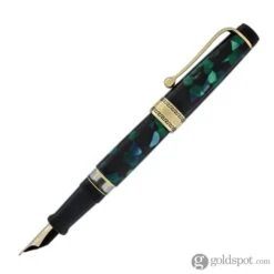 Aurora Optima Auroloide Fountain Pen In Emerald Green - 14K Gold -Stationery Hub Cheap Store aurora optima auroloide fountain pen in emerald green 14k gold 400