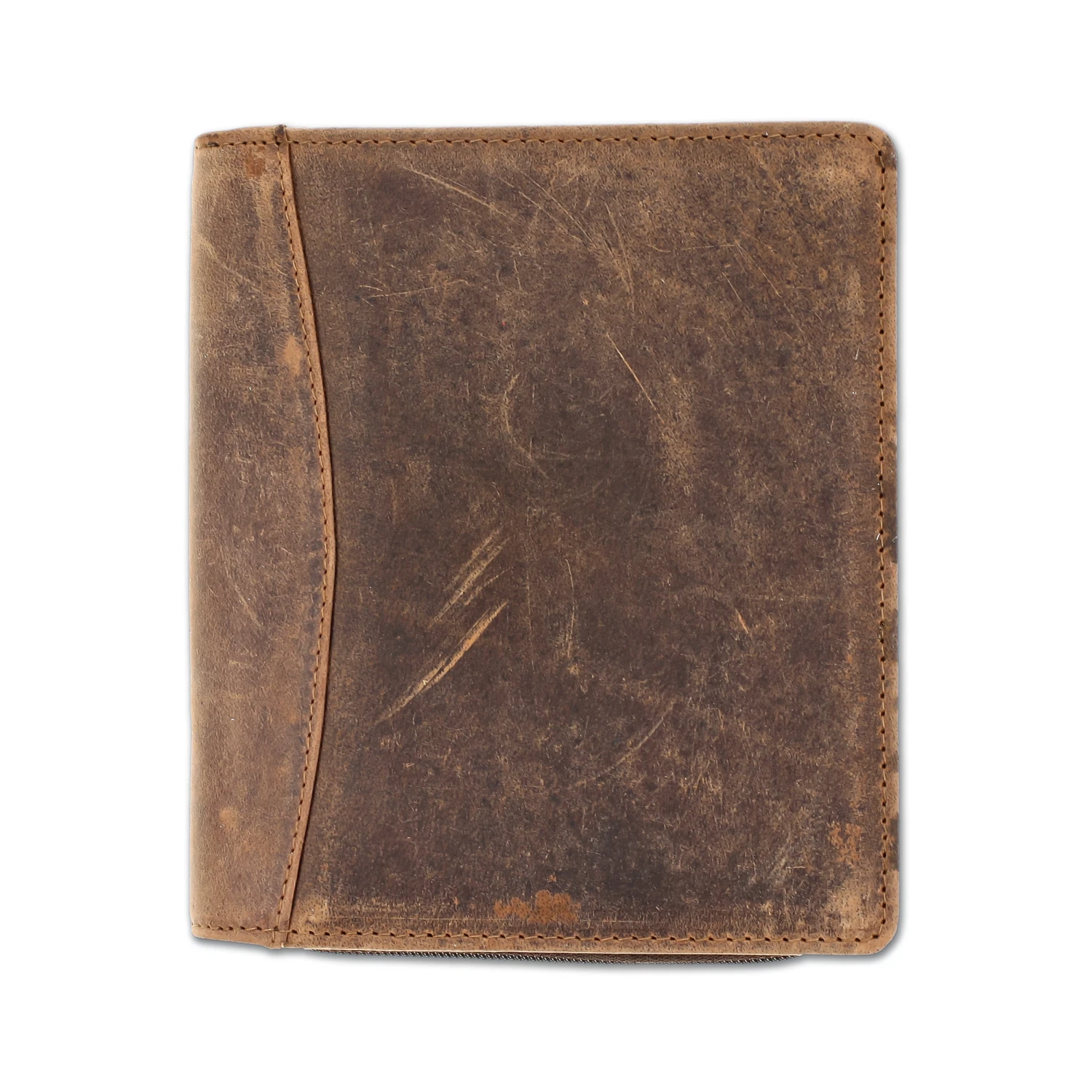 Girologio 12 Zippered Pen Case In Bomber Brown 1 Girologio 12 Zippered Pen Case In Bomber Brown