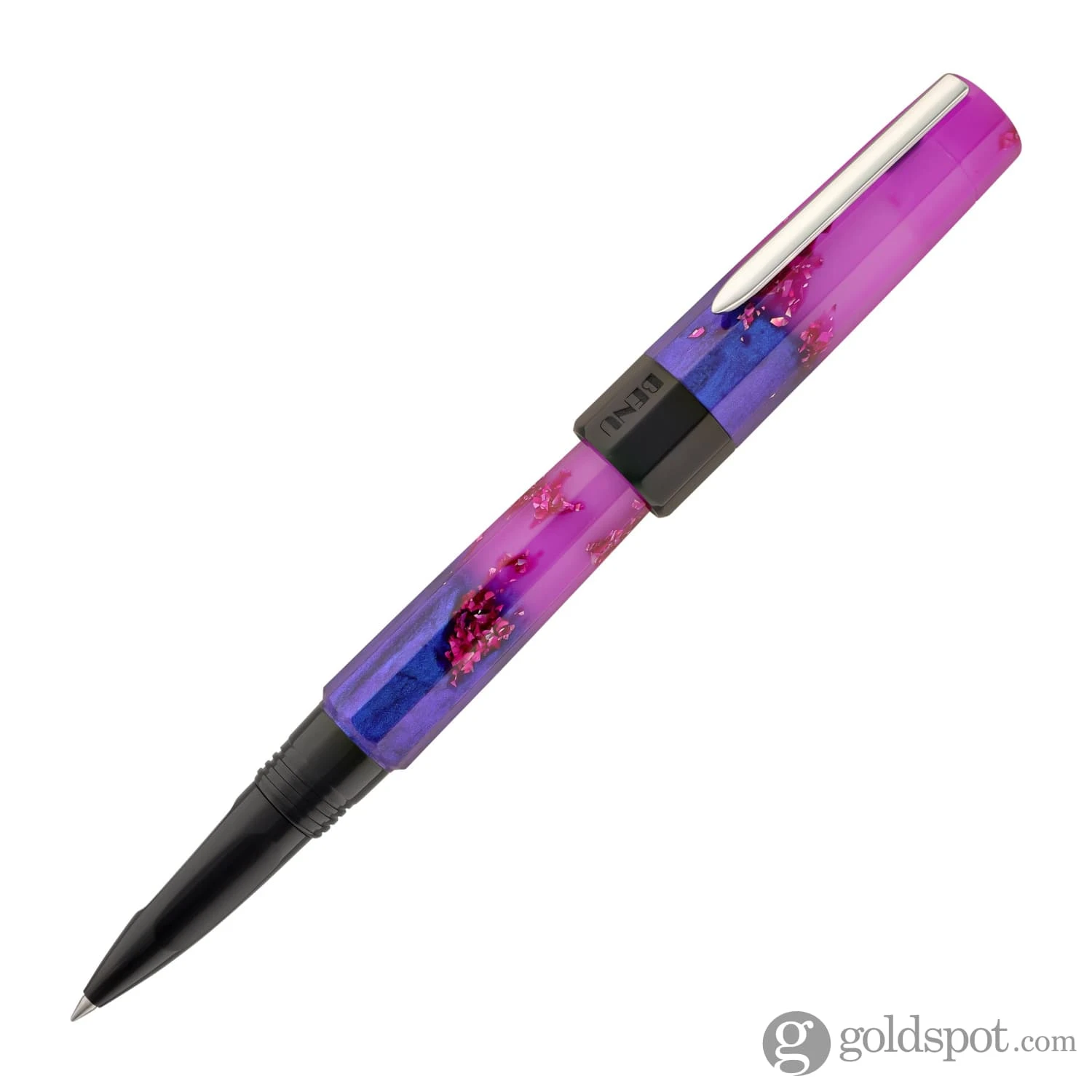 Benu Euphoria Rollerball Pen In Love Story (Lavender Blue Glow) 2 Benu Euphoria Rollerball Pen In Love Story (Lavender Blue Glow) - Image 2