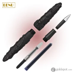 Benu Skulls And Roses Rollerball Pen In Crow Black 11 Benu Skulls And Roses Rollerball Pen In Crow Black -Stationery Hub Cheap Store benu skulls and roses rollerball pen in crow black 331