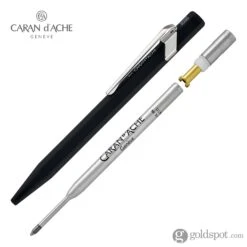 Caran D'Ache 849 Metal Ballpoint Pen In Black -Stationery Hub Cheap Store caran dache 849 metal ballpoint pen in black 253