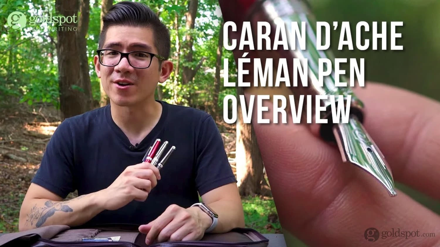 Caran D'Ache Léman Ballpoint Pen In Grand Bleu 3 Caran D'Ache Léman Ballpoint Pen In Grand Bleu - Image 3