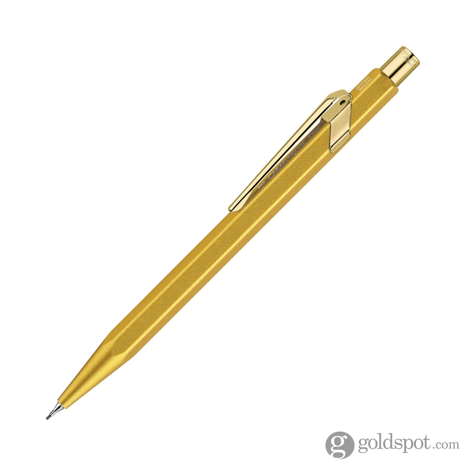 Caran D'Ache Metal Collection Mechanical Pencil In Goldbar 2 Caran D'Ache Metal Collection Mechanical Pencil In Goldbar - Image 2