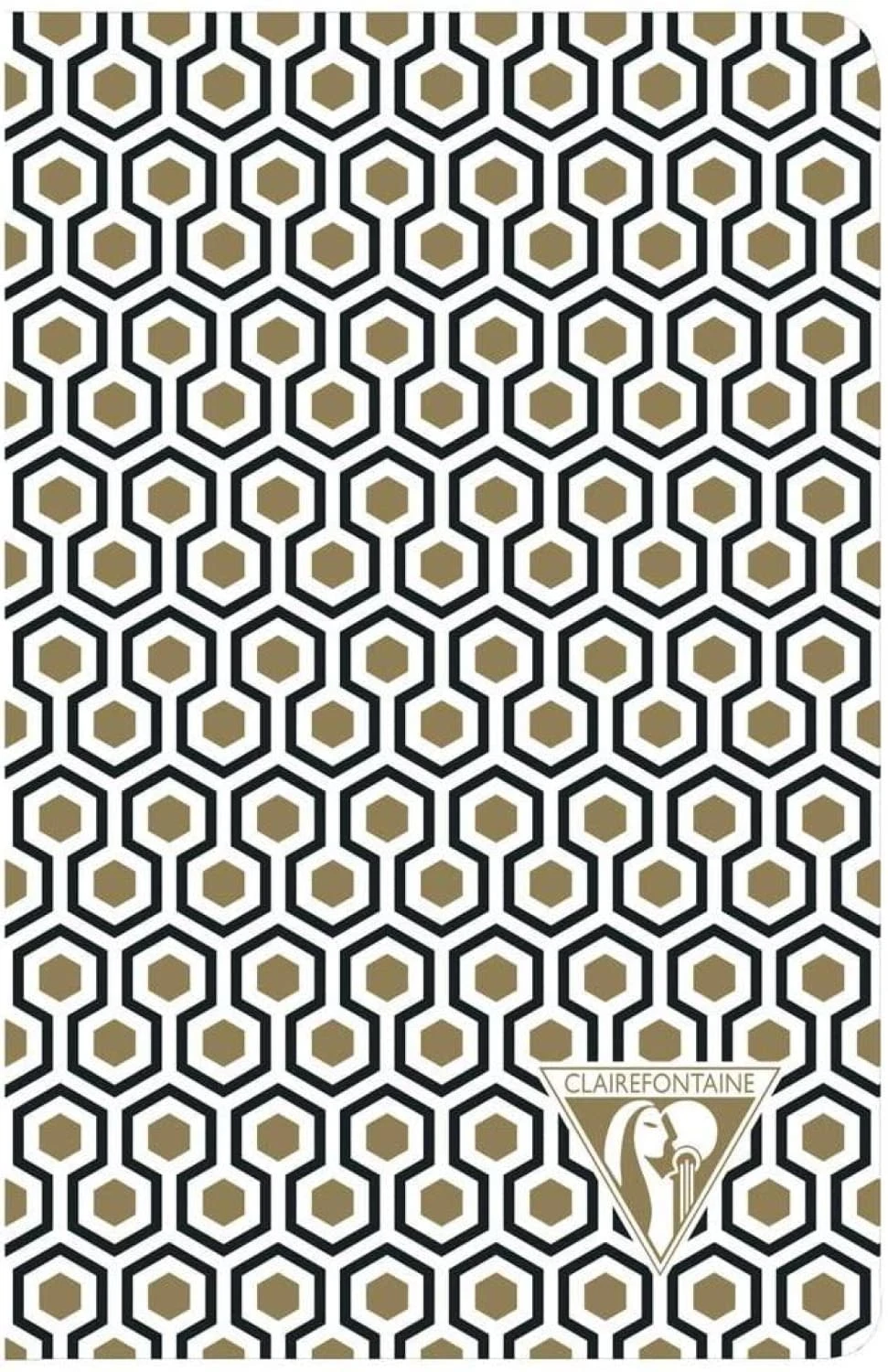 Clairefontaine Neo Deco Notebook In Honeycomb, Lined - 6 X 8.25 (A5) 1 Clairefontaine Neo Deco Notebook In Honeycomb, Lined - 6 X 8.25 (A5)