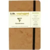 Clairefontaine Roadbook Ruled Notebook With Elastic Closure In Tan