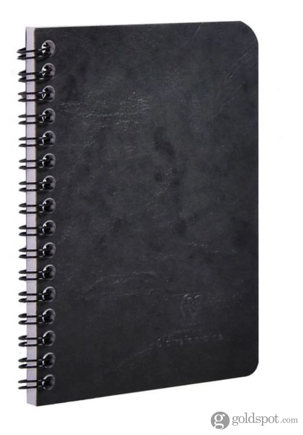 Clairefontaine Wirebound Basics Ruled Notebook In Black 4 Clairefontaine Wirebound Basics Ruled Notebook In Black - Image 4