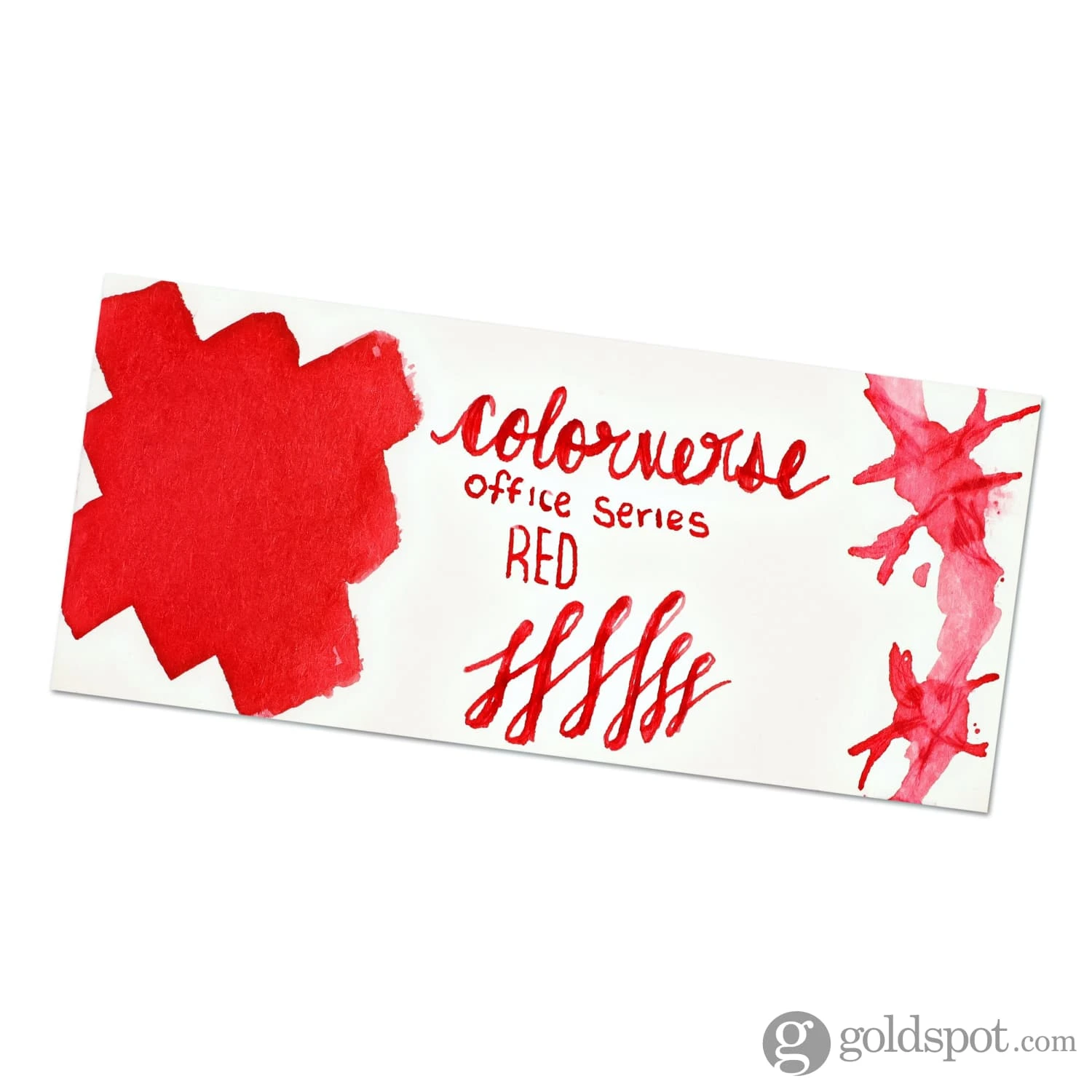 Colorverse Office Series Bottled Ink In Red - 30mL 2 Colorverse Office Series Bottled Ink In Red - 30mL - Image 2