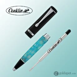Conklin Duragraph Ballpoint Pen In Turquoise Nights -Stationery Hub Cheap Store conklin duragraph ballpoint pen in turquoise nights 275