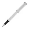 Conklin Herringbone Signature Rollerball Pen In Silver