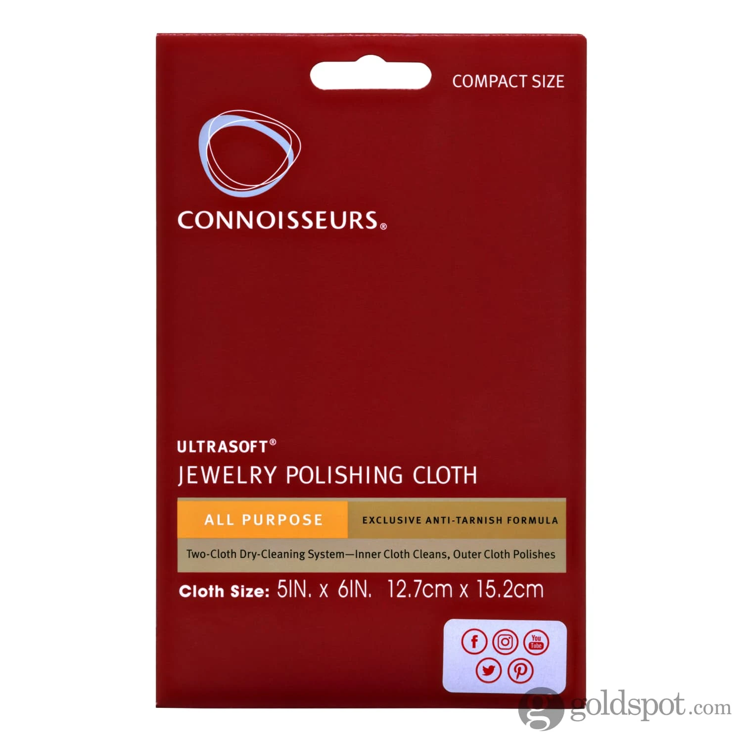Connoisseurs Goldspot Pen And Jewelry Cleaning Cloth 4 Connoisseurs Goldspot Pen And Jewelry Cleaning Cloth - Image 4