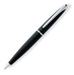 Cross® Cross ATX Ballpoint Pen - Basalt Black With Classic Black Pen Pouch