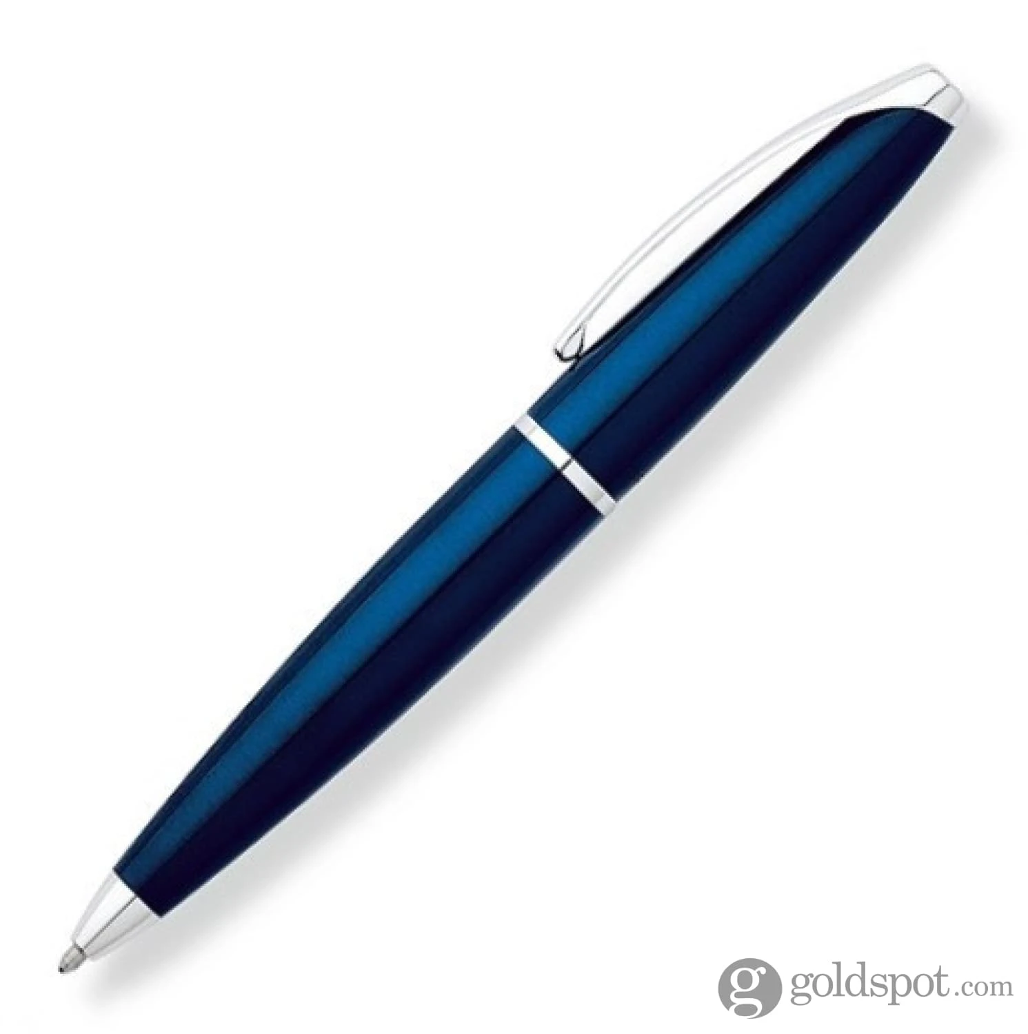 Cross® Cross ATX Ballpoint Pen In Translucent Blue Lacquer 4 Cross® Cross ATX Ballpoint Pen In Translucent Blue Lacquer - Image 4