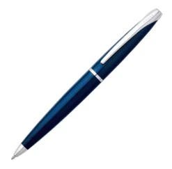 Cross® Cross ATX Ballpoint Pen In Translucent Blue Lacquer