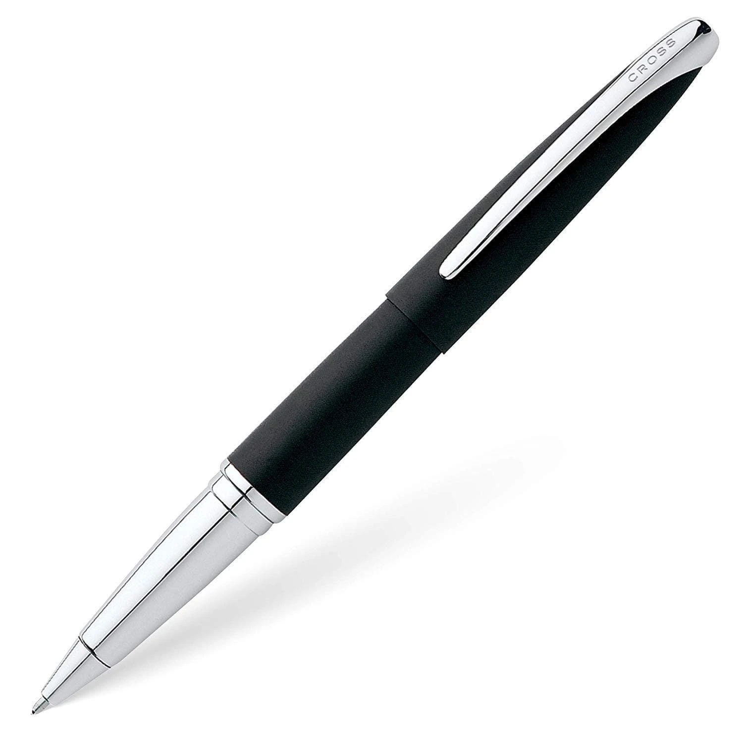 Cross® Cross ATX Selectip Rollerball Pen In Basalt Black With Chrome Trim 1 Cross® Cross ATX Selectip Rollerball Pen In Basalt Black With Chrome Trim