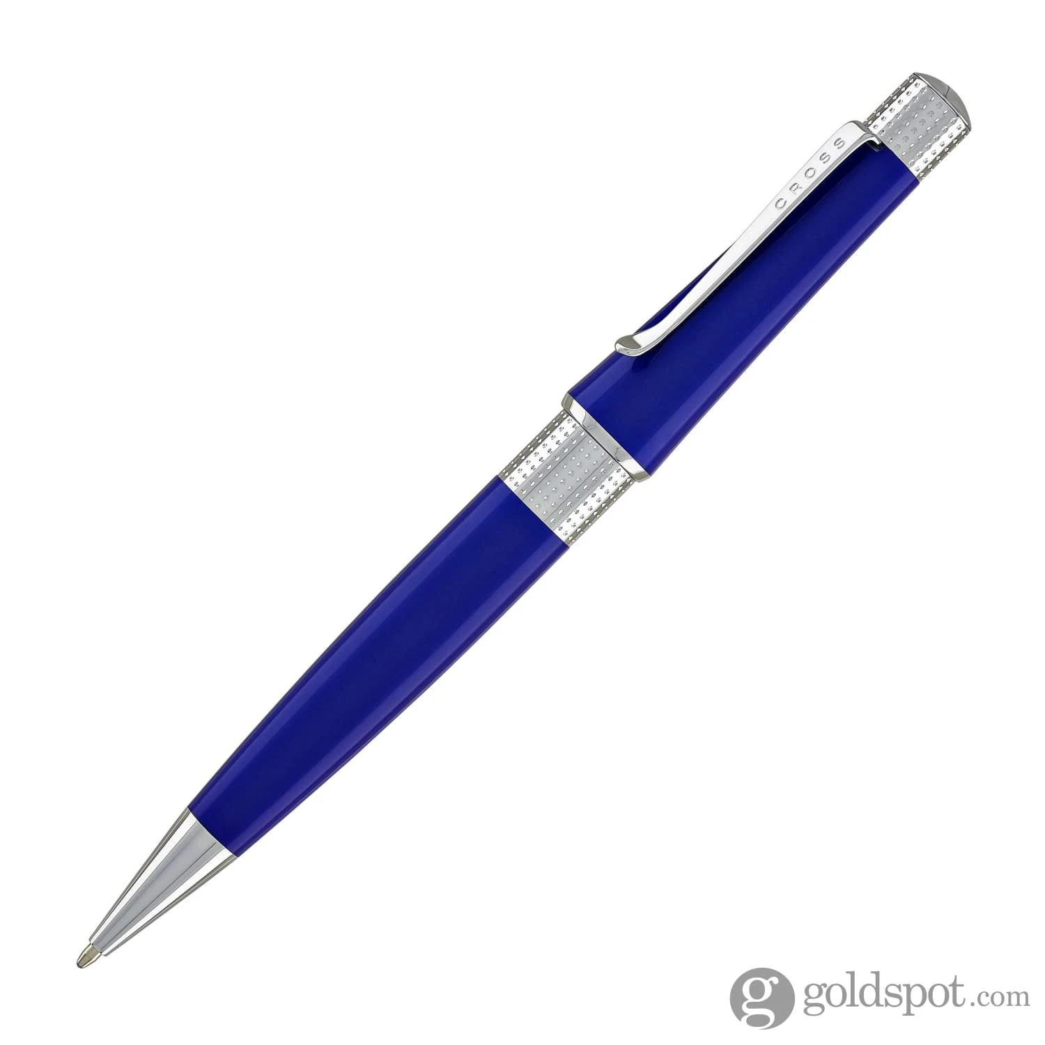 Cross® Cross Beverly Ballpoint Pen In Dark Blue 2 Cross® Cross Beverly Ballpoint Pen In Dark Blue - Image 2