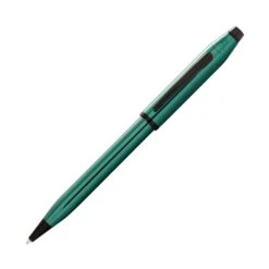 Cross® Cross Century II Ballpoint Pen In Translucent Green Lacquer With Polished Black PVD Trim