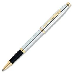 Cross® Cross Century II Medalist Selectip Rollerball Pen In Chrome With Gold Trim