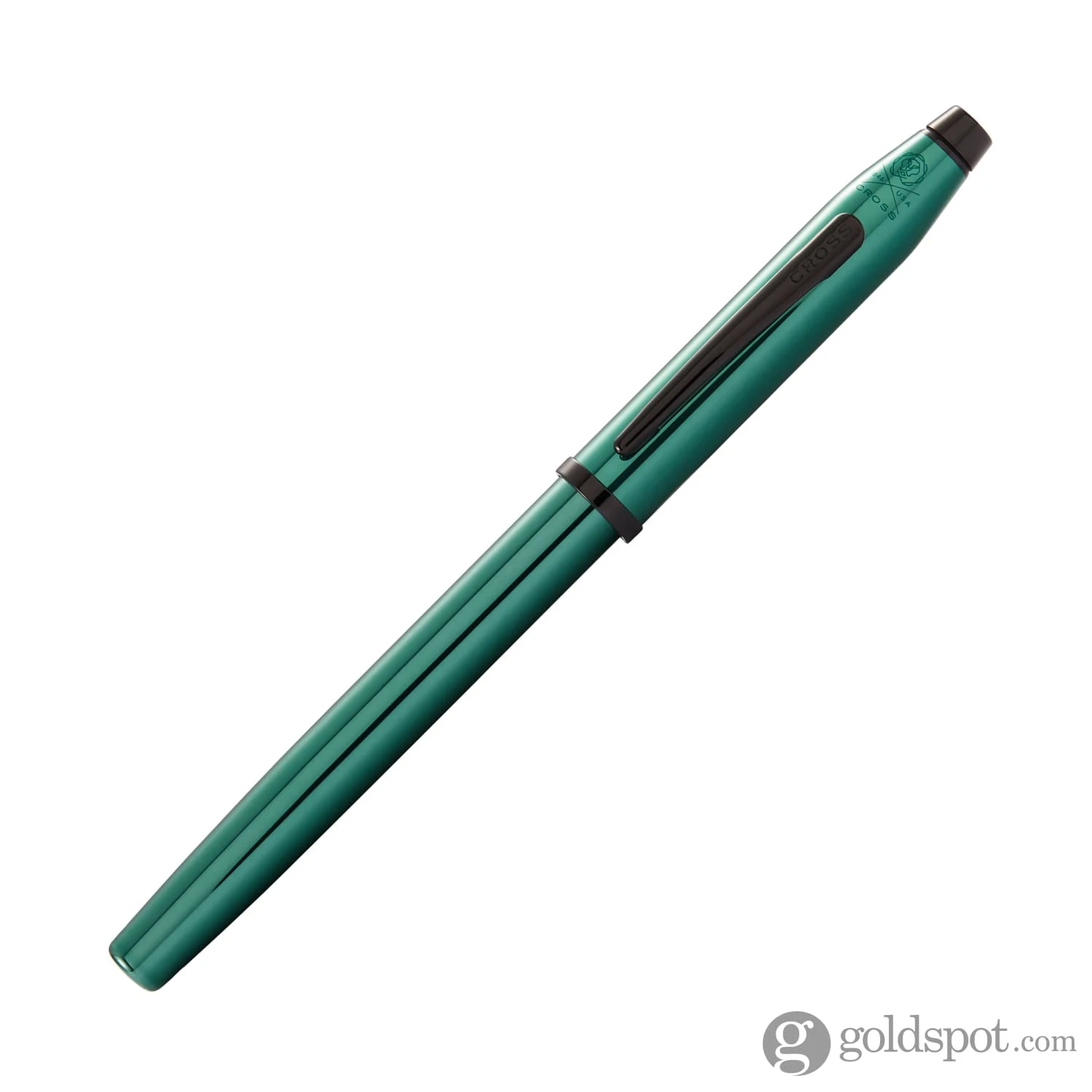 Cross® Cross Century II Selectip Rollerball Pen In Translucent Green Lacquer With Polished Black PVD Trim 3 Cross® Cross Century II Selectip Rollerball Pen In Translucent Green Lacquer With Polished Black PVD Trim - Image 3