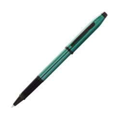 Cross® Cross Century II Selectip Rollerball Pen In Translucent Green Lacquer With Polished Black PVD Trim