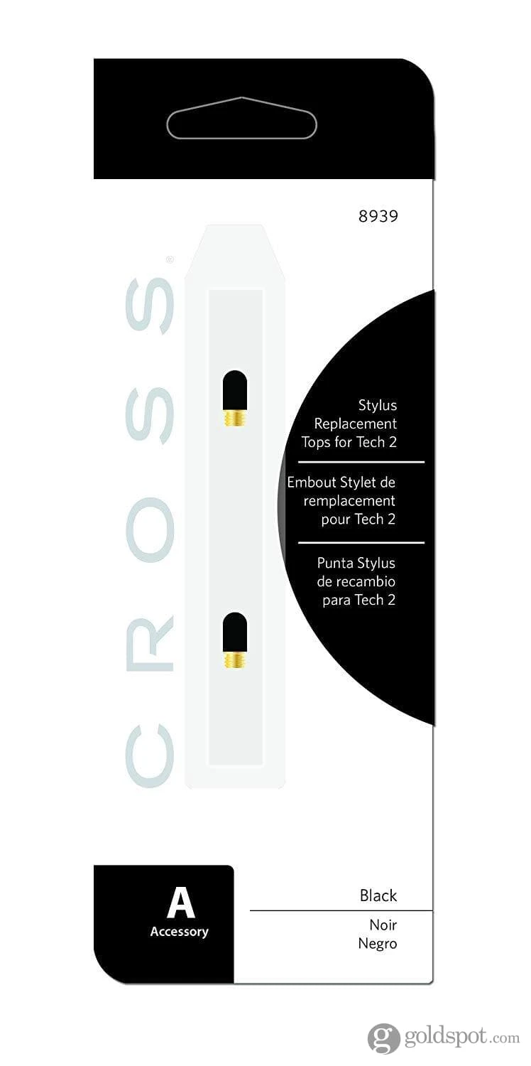 Cross® Cross Tech 2+ Stylus Replacement Top Accessory In Satin Black 2 Cross® Cross Tech 2+ Stylus Replacement Top Accessory In Satin Black - Image 2