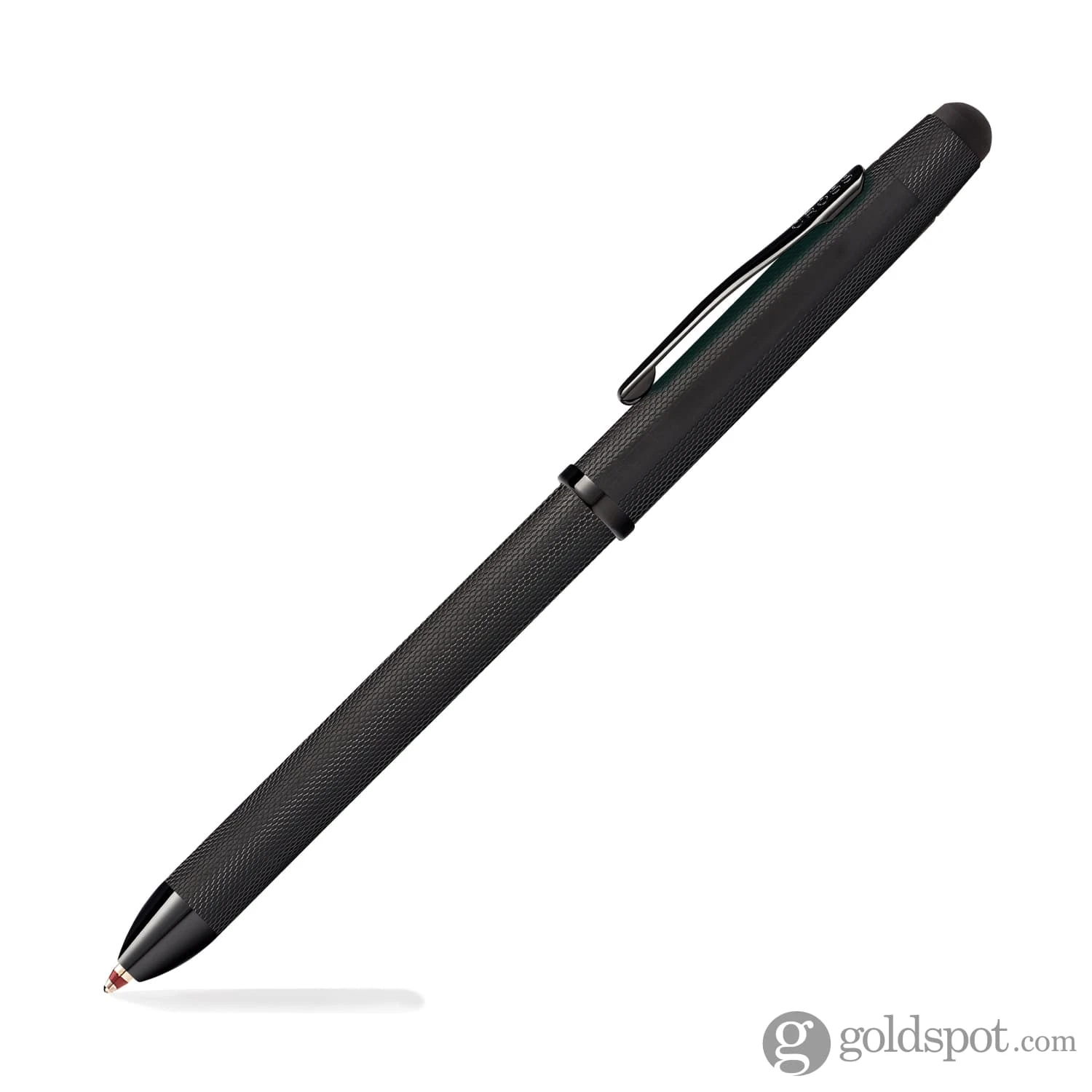 Cross® Cross Tech 3+ Multi Functional Pen In Brushed Black With PVD Trim 2 Cross® Cross Tech 3+ Multi Functional Pen In Brushed Black With PVD Trim - Image 2