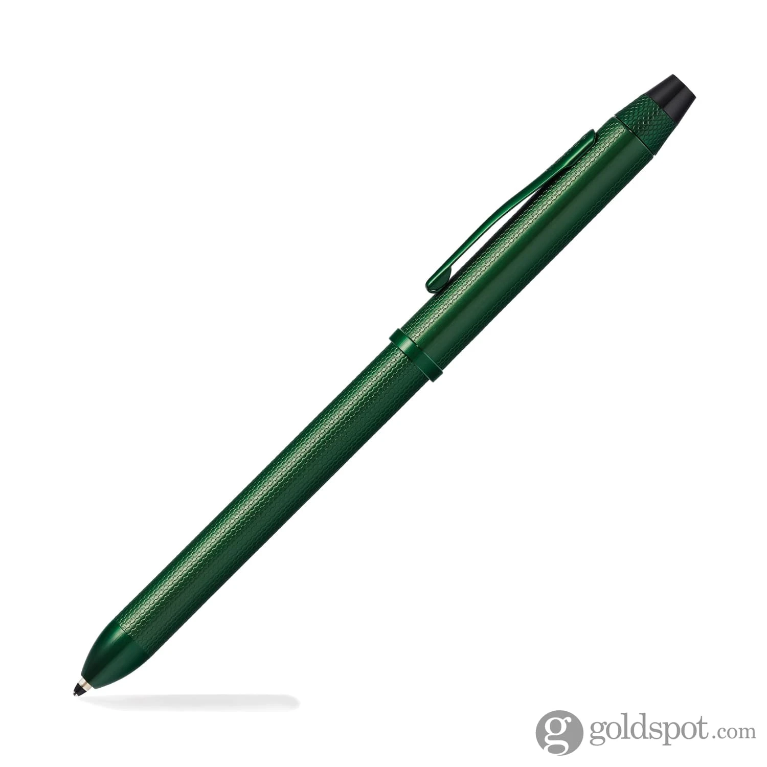 Cross® Cross Tech 3+ Multi Functional Pen In Green With PVD Trim 2 Cross® Cross Tech 3+ Multi Functional Pen In Green With PVD Trim - Image 2