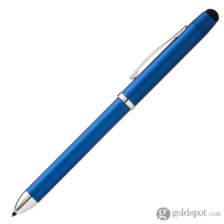 Cross® Cross Tech 3+ Multi Functional Pen In Metallic Blue With Chrome Trim -Stationery Hub Cheap Store cross tech 3 multi functional pen in metallic blue with chrome trim 493