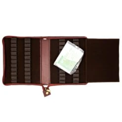 Girologio 24 Zippered Pen Case In Antique Brown -Stationery Hub Cheap Store dc2421d5 7d97 4f00 9ca8 65f7ce179a1b