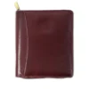 Girologio 12 Zippered Pen Case In Oxblood