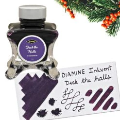 Diamine Inkvent Green Edition Chameleon Bottled Ink In Deck The Halls - 50 ML