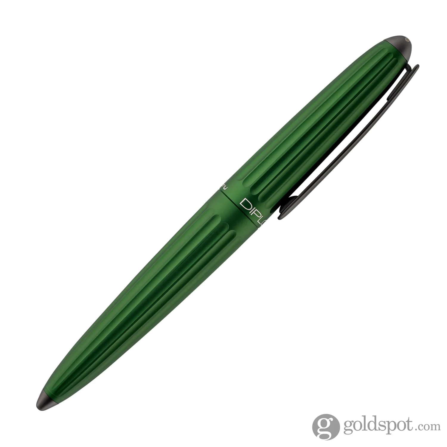 Diplomat Aero Fountain Pen In Green - 14K Gold 6 Diplomat Aero Fountain Pen In Green - 14K Gold - Image 6