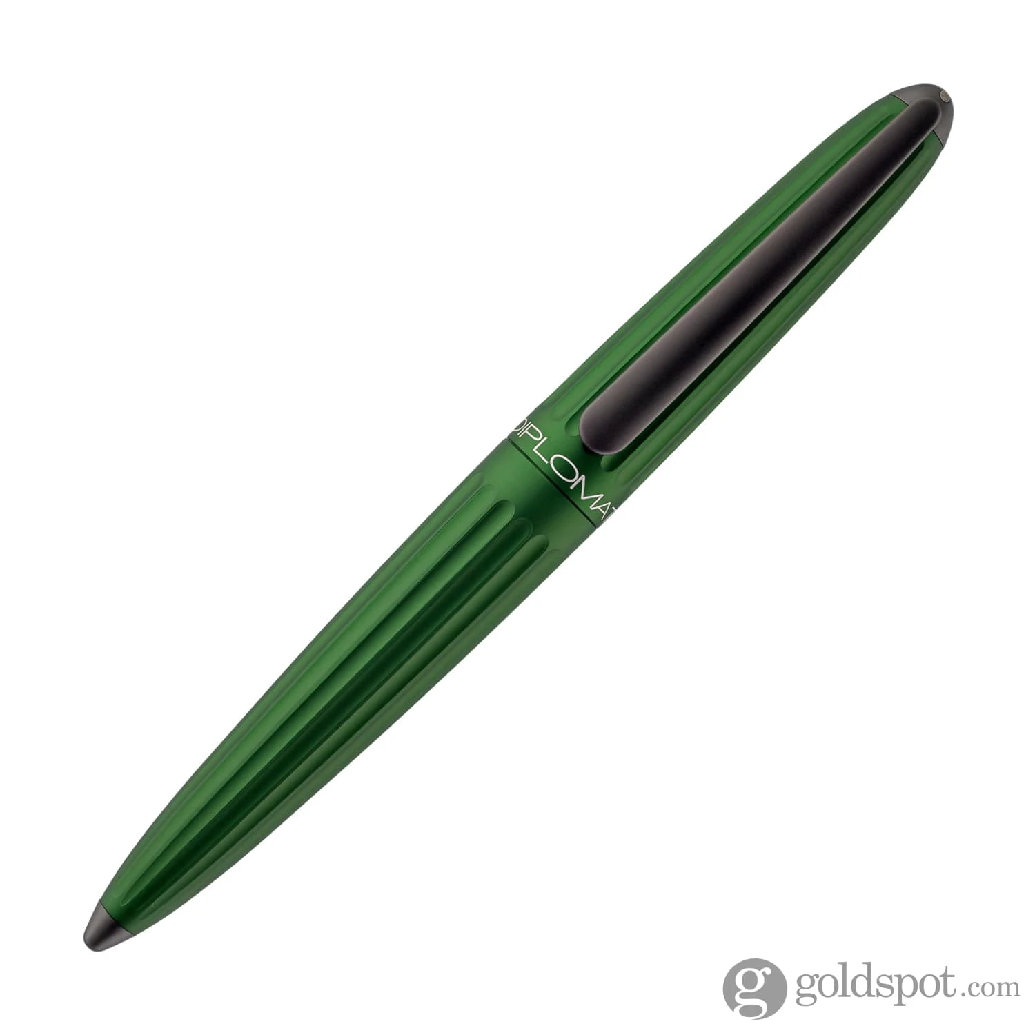 Diplomat Aero Fountain Pen In Green - 14K Gold 4 Diplomat Aero Fountain Pen In Green - 14K Gold - Image 4