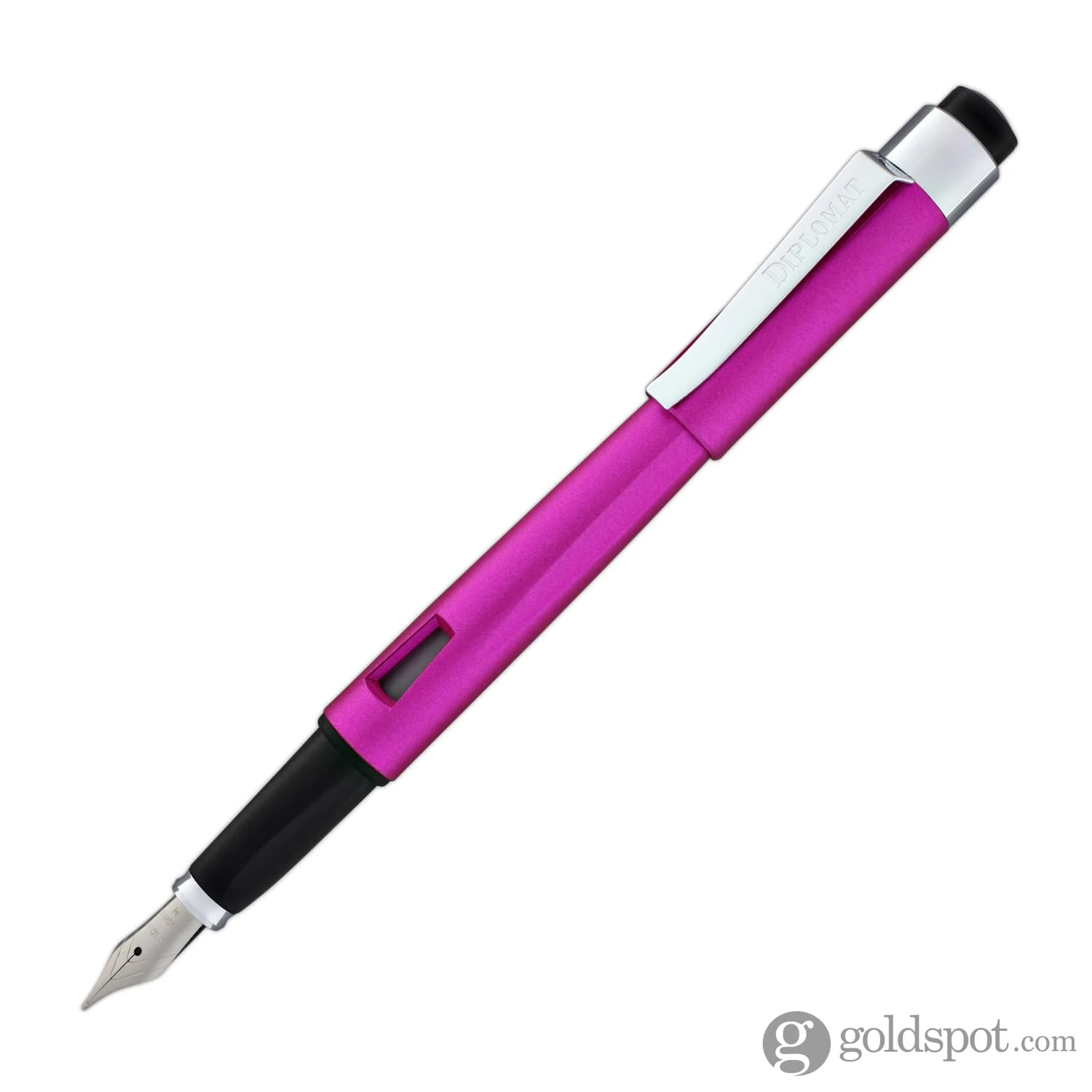 Diplomat Magnum Fountain Pen In Hot Pink 2 Diplomat Magnum Fountain Pen In Hot Pink - Image 2