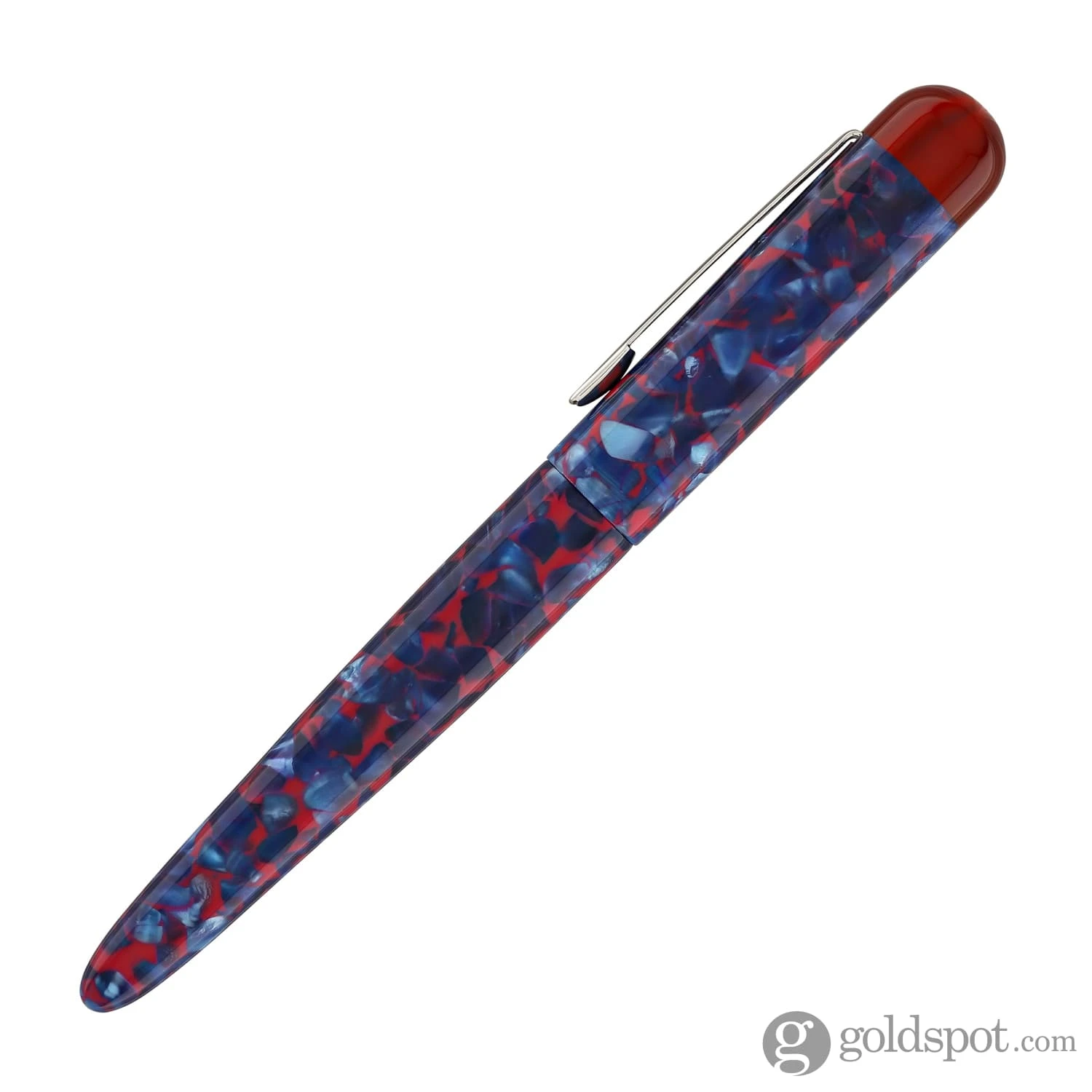 Edison Comet Fountain Pen In Cobalt Magma 5 Edison Comet Fountain Pen In Cobalt Magma - Image 5