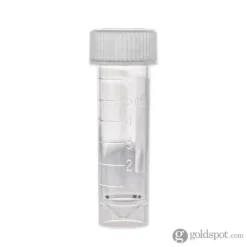 Empty Ink Vials For Samples - 5 Pack, Clear - Secure Twist-cap -Stationery Hub Cheap Store empty ink vials for samples 5 pack clear secure twist cap 855