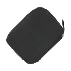 Endless Companion Leather Adjustable 10 Pen Pouch In Black