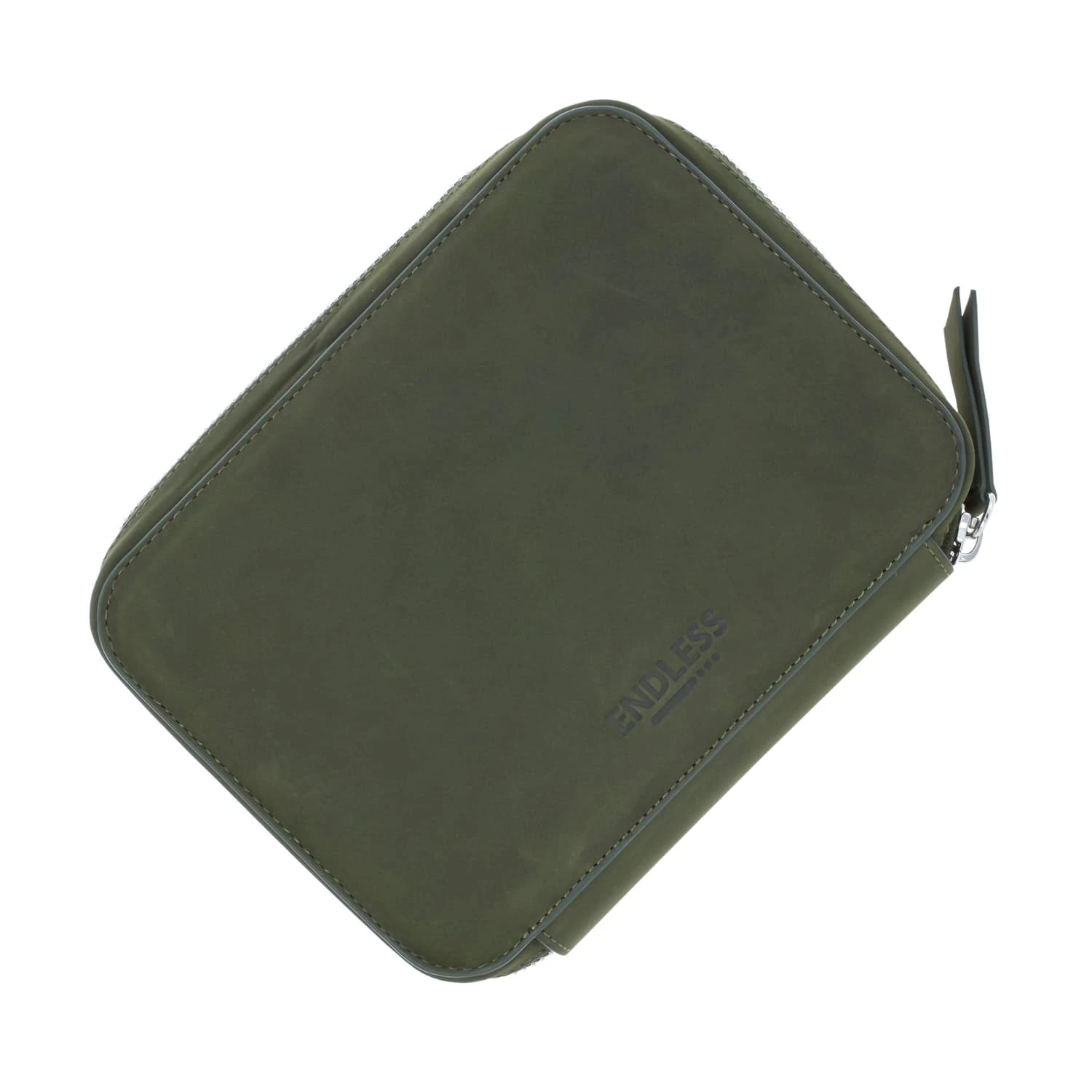 Endless Companion Leather Adjustable 10 Pen Pouch In Green 1 Endless Companion Leather Adjustable 10 Pen Pouch In Green