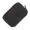 Endless Companion Leather Adjustable 5 Pen Pouch In Black